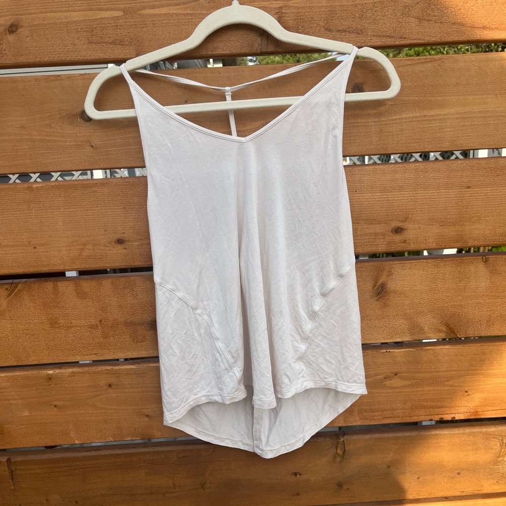 lululemon athletica White Tank Top